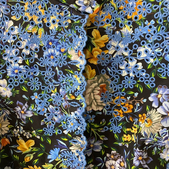 RABANNE H&M Patterned Poplin Top - Picture 7 of 7